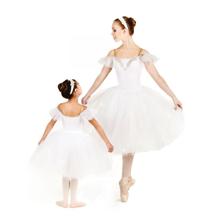 anden Lagring Scrupulous Winter Serenade White Ballet Costume